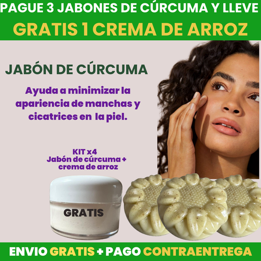 KIT JABON DE CURCUMA