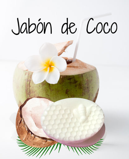 KITX3 Jabon Artesanal De Coco